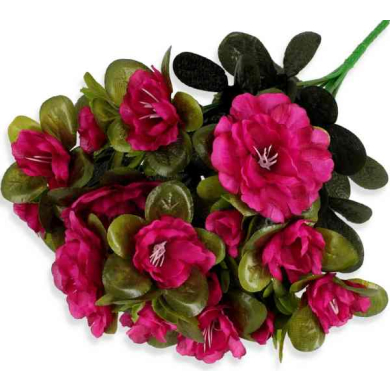 Prześliczny bukiet AZALIA dk.pink