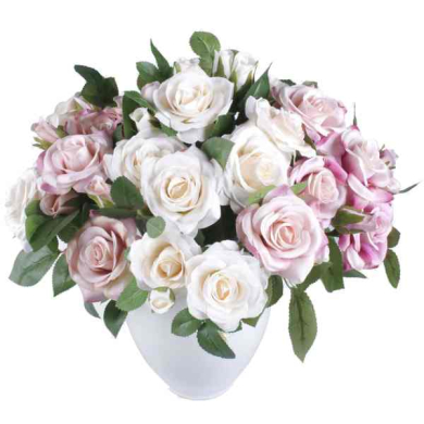 RÓŻA bukiet róż CUDNY pink/amarant