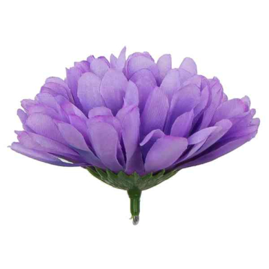 Chryzantema główka kwiat Violet 24 szt