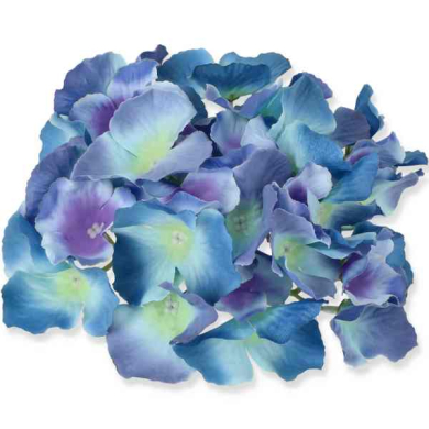 HORTENSJA Główka satyna Blue/Green