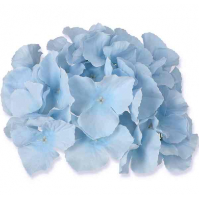 HORTENSJA Główka satyna Lt.Blue