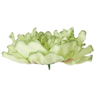 Peonia główka DUŻA Mint/Green 17,50 cm