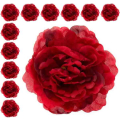 Peonia główka wyrobowa Kwiat Red/Black