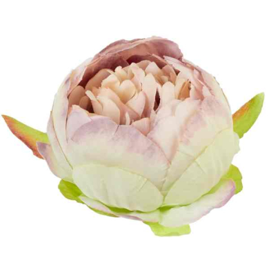 Peonia główka wyrobowa Kwiat Crush green/violet