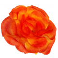 Róża główka 12 szt 4cm Orange