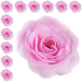 Róża główka 12 szt 4cm Pink