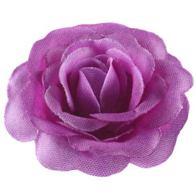 Róża główka 12 szt 4cm Violet