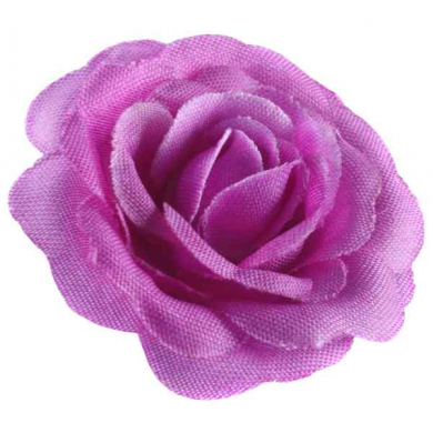 Róża główka 12 szt 4cm Violet