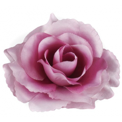 Róża satynowa główka tt.burgund/pink