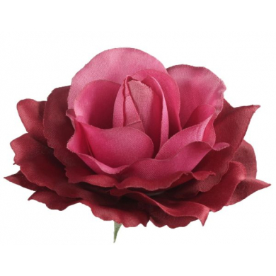 Róża satynowa główka Tt.Burgundy