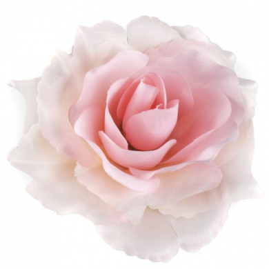Róża satynowa główka pink/lt.pink center