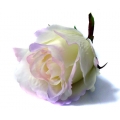 GR293 Róża - główka Cream/Violet