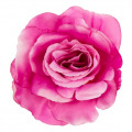 GR307 Róża satynowa główka Dk.Pink 13 cm