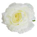 Róża satynowa główka Cream 16 cm