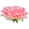 Róża satynowa główka Pink 16 cm