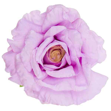 Róża satynowa główka Tt.Pink 16 cm