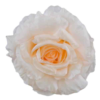 Róża satynowa główka Lt.Pink 16 cm