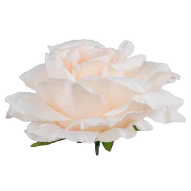 Róża satynowa główka Lt.Pink 16 cm