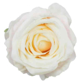 Róża główka satynowa CUDNA Cream/Pink