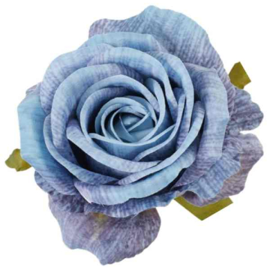 Róża satynowa główka Crush Blue
