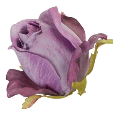 Róża w pąku - Do Stroików Bukietów DIY Violet