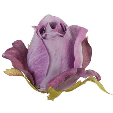 Róża w pąku - Do Stroików Bukietów DIY Violet