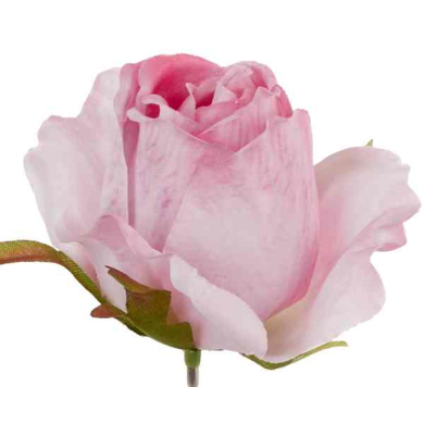Róża w pąku - Do Stroików Bukietów DIY Lt.Pink