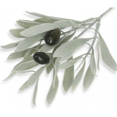 D245 Oliwka Gałązka oliwna Grey flokowana