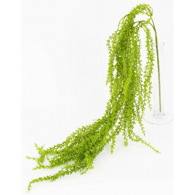 Gałązka wisząca trawa green 100 cm