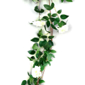 Girlanda RÓŻA Pnącze Kwiaty cream 180 cm