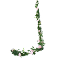Girlanda RÓŻA Pnącze Kwiaty lt.pink 180 cm