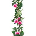 Girlanda RÓŻA Pnącze Kwiaty pink 180 cm