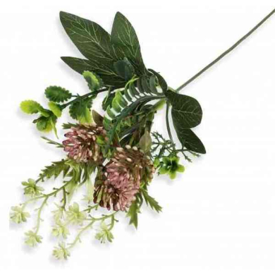 Dekoracyjna gałązka. Dodatek do bukietów Violet/Brown
