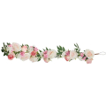 Girlanda kwiatowa RÓŻA HORTENSJA Pnącze Kwiaty cream/pink 120 cm