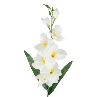 MIECZYK gałązka wys.65 cm Kwiaty cream