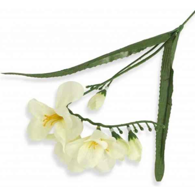 Frezja gałązka podwójna Cream